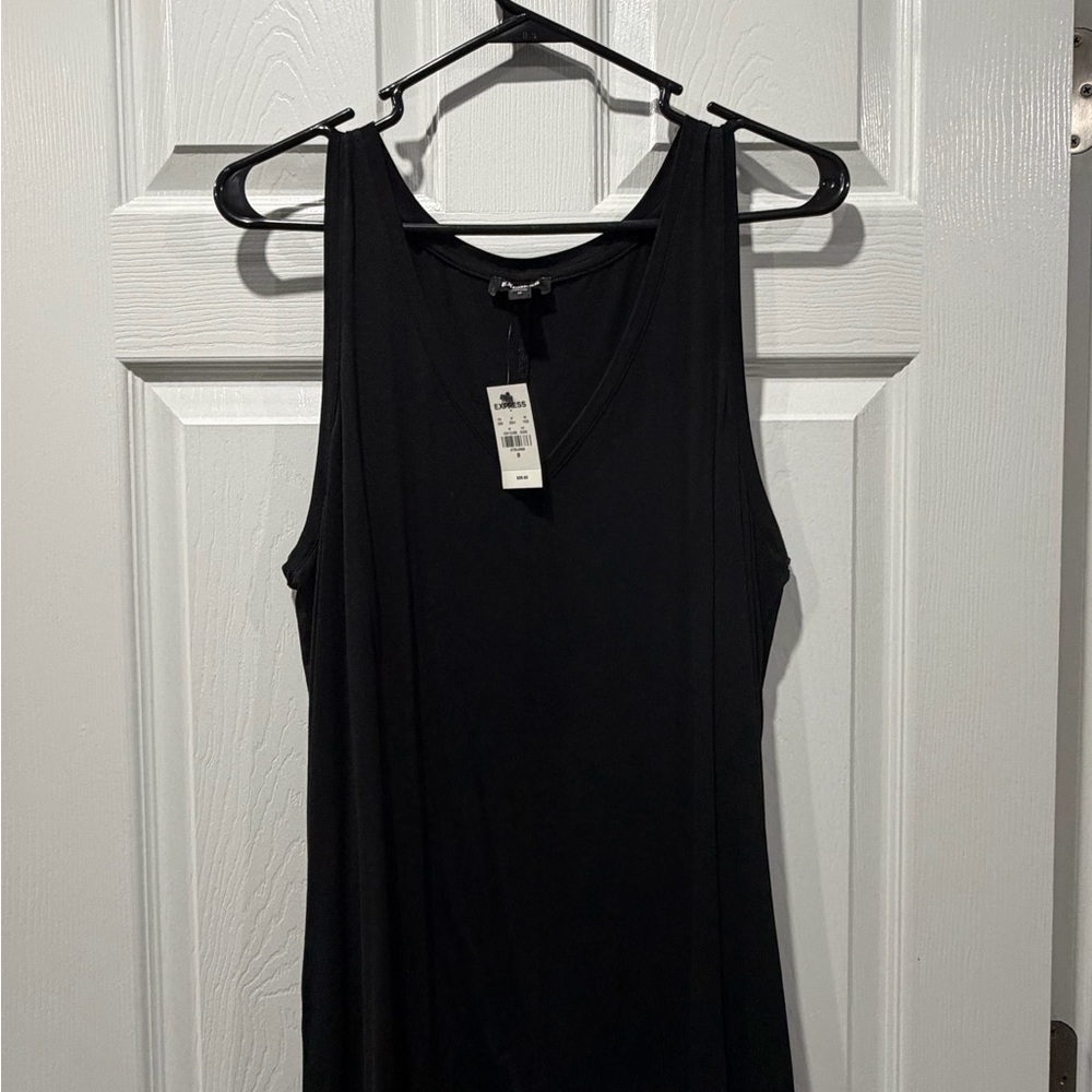 Express Classic Black Sleeveless Top
